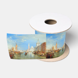 William Turner - Venetië, de Dogana en San Giorgio Satijnen Lint