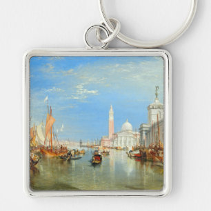 William Turner - Venetië, de Dogana en San Giorgio Sleutelhanger