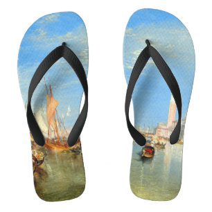 William Turner - Venetië, de Dogana en San Giorgio Teenslippers