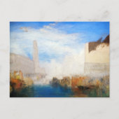 William Turner - Venetië, de Piazzetta Briefkaart (Voorkant)