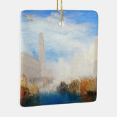 William Turner - Venetië, de Piazzetta Keramisch Ornament (Rechts)