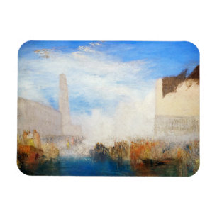 William Turner - Venetië, de Piazzetta Magneet