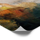 William Turner - Venetië, de Piazzetta Poster (Hoek)