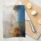 William Turner - Venetië, de Piazzetta Theedoek (Quarter Fold)