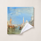 William Turner - Venetië, Dogana & San Giorgio Bad Handdoek (Wasdoekje)