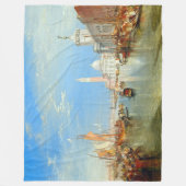 William Turner - Venetië, Dogana & San Giorgio Fleece Deken (Voorkant)