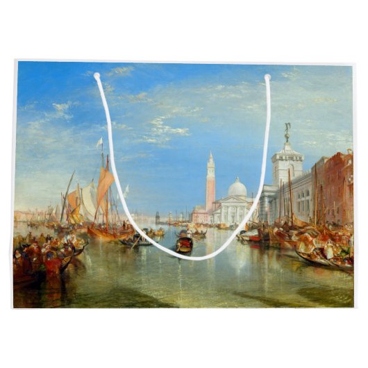 William Turner - Venetië, Dogana & San Giorgio Groot Cadeauzakje (Achterkant)