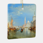 William Turner - Venetië, Dogana & San Giorgio Keramisch Ornament (Rechts)