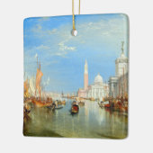 William Turner - Venetië, Dogana & San Giorgio Keramisch Ornament (Links)