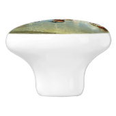 William Turner - Venetië, Dogana & San Giorgio Keramische Knop (Zijkant)