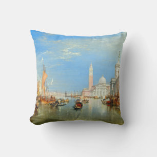 William Turner - Venetië, Dogana & San Giorgio Kussen