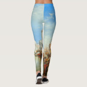 William Turner - Venetië, Dogana & San Giorgio Leggings (Achterkant)