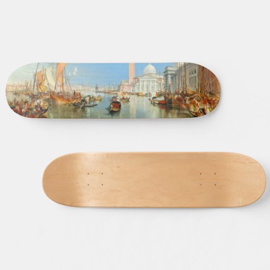 William Turner - Venetië, Dogana & San Giorgio Persoonlijk Skateboard (Horizontaal)