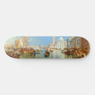 William Turner - Venetië, Dogana & San Giorgio Persoonlijk Skateboard