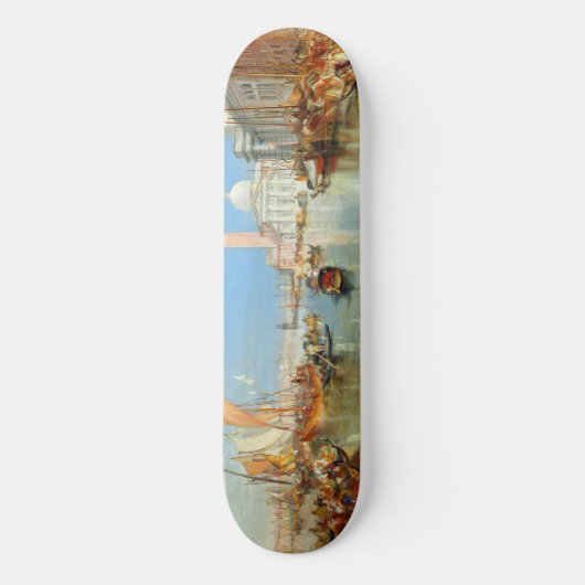 William Turner - Venetië, Dogana & San Giorgio Persoonlijk Skateboard (Voorkant)