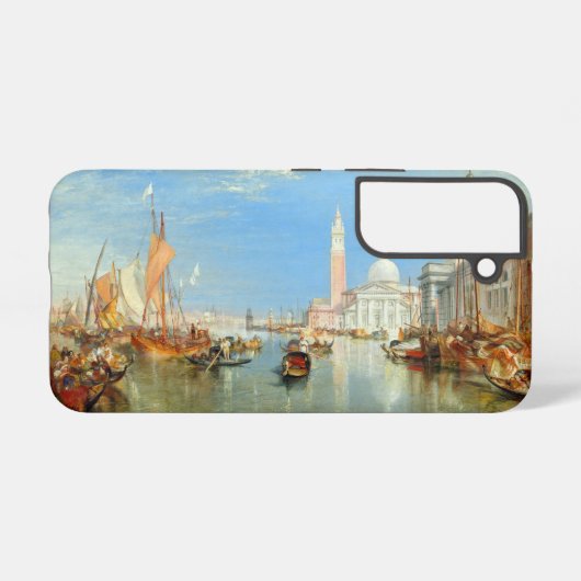 William Turner - Venetië, Dogana & San Giorgio Samsung Galaxy Hoesje (Achterkant horizontaal)