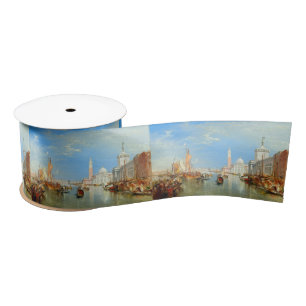 William Turner - Venetië, Dogana & San Giorgio Satijnen Lint