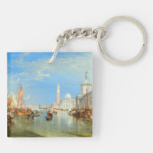 William Turner - Venetië, Dogana & San Giorgio Sleutelhanger (Achterkant)