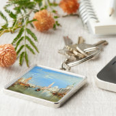 William Turner - Venetië, Dogana & San Giorgio Sleutelhanger (Zijkant)