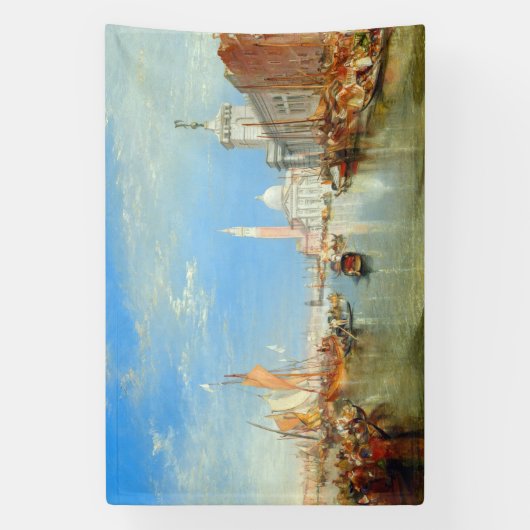 William Turner - Venetië, Dogana & San Giorgio Spandoek (Verticaal)