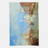 William Turner - Venetië, Dogana & San Giorgio Theedoek (Verticaal)