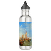 William Turner - Venetië, Dogana & San Giorgio Waterfles (Links)