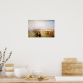 William Turner - Venetië kade, Dogepaleis Poster (Keuken)
