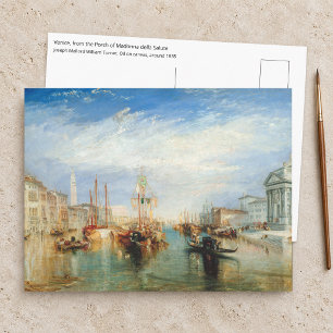 William Turner - Venetië Portiek Madonna della Sal Briefkaart