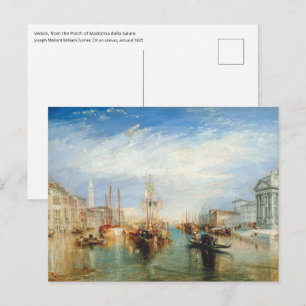 William Turner - Venetië Portiek Madonna della Sal Briefkaart