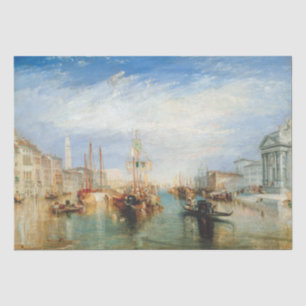 William Turner - Venice Porch Madonna della Salute Tissuepapier