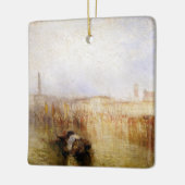 William Turner - Venice Quay, Ducal Palace Keramisch Ornament (Links)