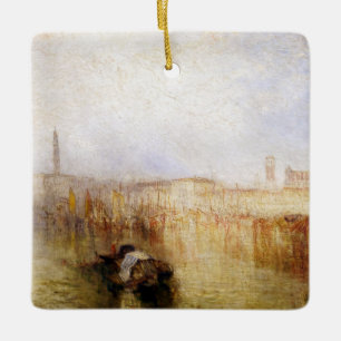 William Turner - Venice Quay, Ducal Palace Keramisch Ornament