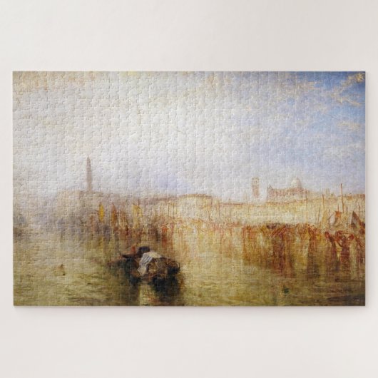William Turner - Venice Quay, Ducal Palace Legpuzzel (Horizontaal)