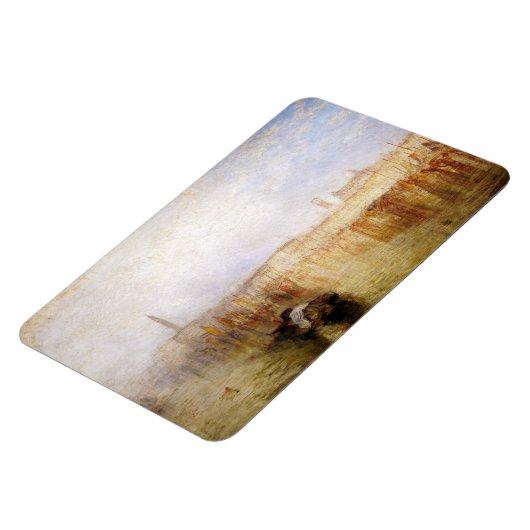 William Turner - Venice Quay, Ducal Palace Magneet (Linkerzijde)