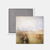 William Turner - Venice Quay, Ducal Palace Magneet (Voorkant / Achterkant)