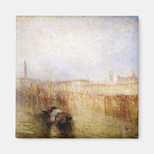 William Turner - Venice Quay, Ducal Palace Magneet