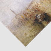 William Turner - Venice Quay, Ducal Palace Tissuepapier (Detail)