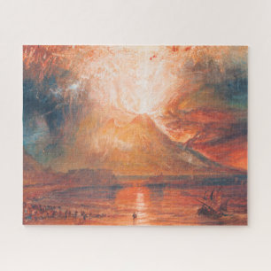 William Turner Vesuvius in Eruption Waterscape art Legpuzzel