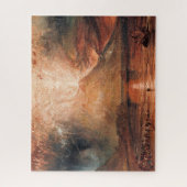 William Turner - Vesuvius in uitbarsting Legpuzzel (Verticaal)