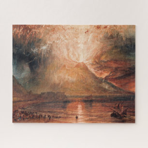 William Turner - Vesuvius in uitbarsting Legpuzzel