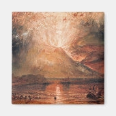 William Turner - Vesuvius in uitbarsting Magneet (Voorkant)