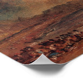 William Turner - Vesuvius in uitbarsting Poster (Hoek)