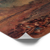 William Turner - Vesuvius in uitbarsting Poster (Hoek)