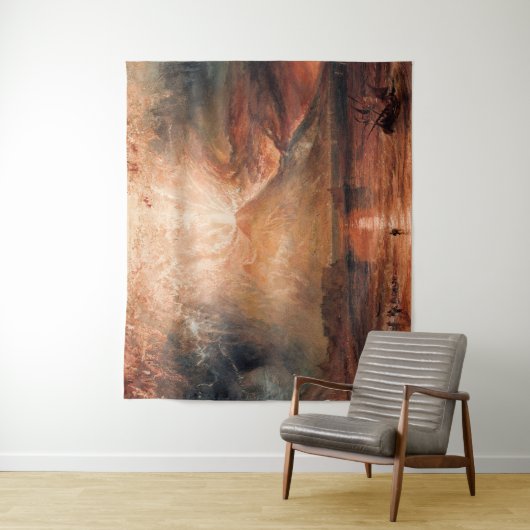 William Turner - Vesuvius in uitbarsting Wandkleed (In situ)
