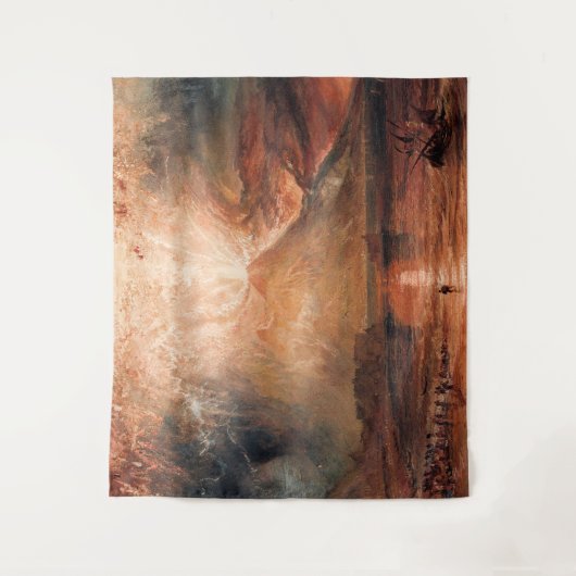 William Turner - Vesuvius in uitbarsting Wandkleed (Voorkant)