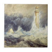William Turner - Vuurtoren Bell Rock Tegeltje (Voorkant)