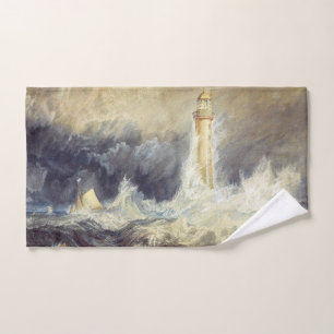 William Turner - Vuurtoren van Bell Rock Bad Handdoek