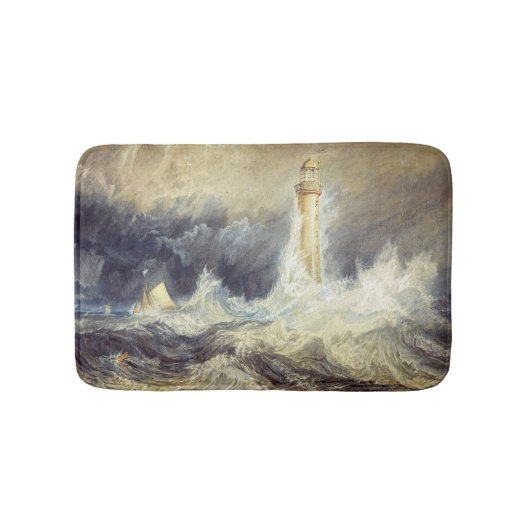 William Turner - Vuurtoren van Bell Rock Badmat (Voorkant)