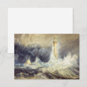 William Turner - Vuurtoren van Bell Rock Bedankkaart (Voorkant / Achterkant)