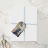 William Turner - Vuurtoren van Bell Rock Cadeaulabel (Met Touw)